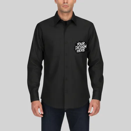 Red Kap® Long Sleeve Industrial Work Shirt