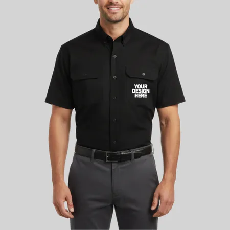 Red Kap® Short Sleeve Solid Ripstop Shirt