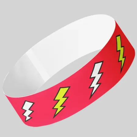 Lightning Tyvek® Wristbands