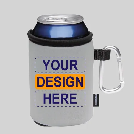 Koozie® Collapsible Can Coolers with Carabiner