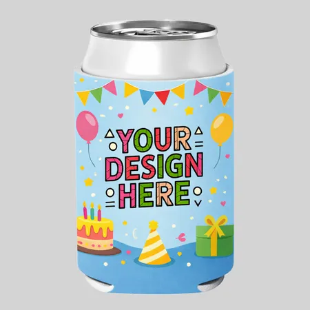 Birthday Can Coolers