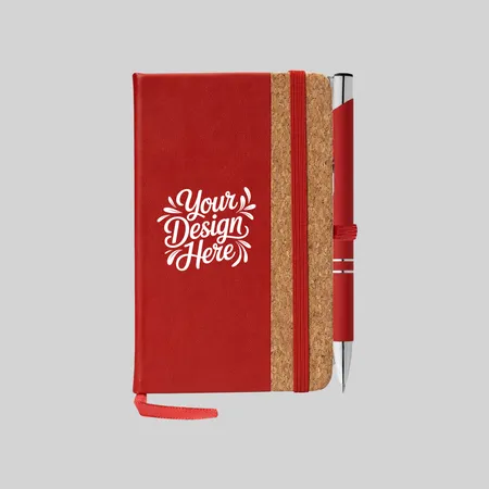 Hyde Cork Notebook & Paragon Pen