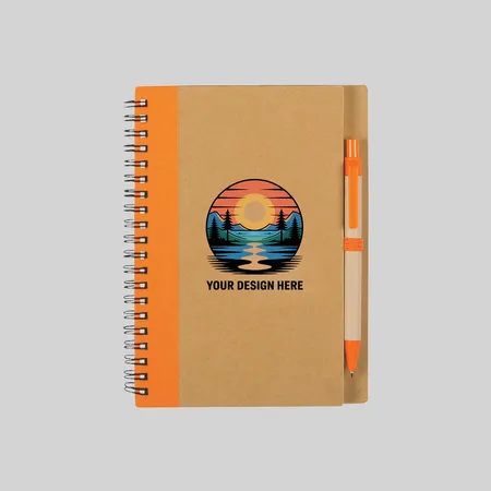 Promo Eco-Inspired Spiral Notebook & Pen