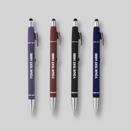 Velour Soft Touch Stylus Pens