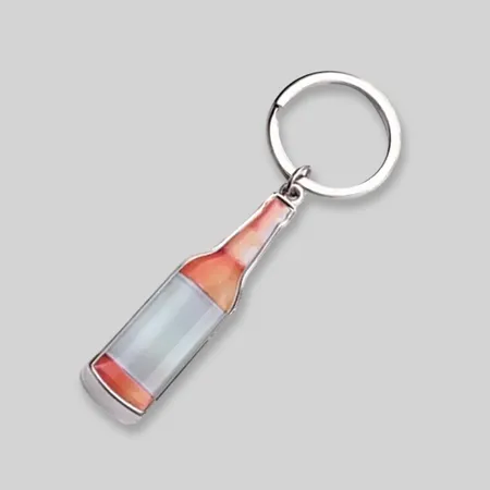 Liquor Bottle Opener Keychains