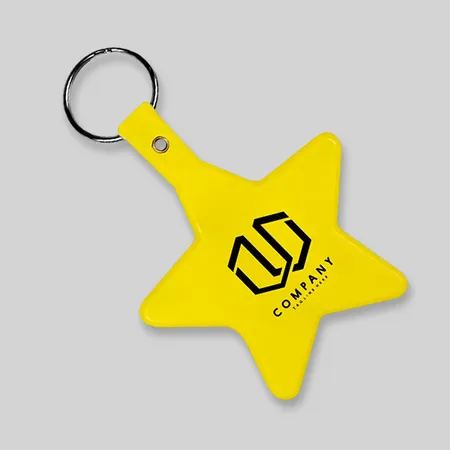 Star Flexible Keychains