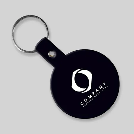 Circle Flexible Keychains