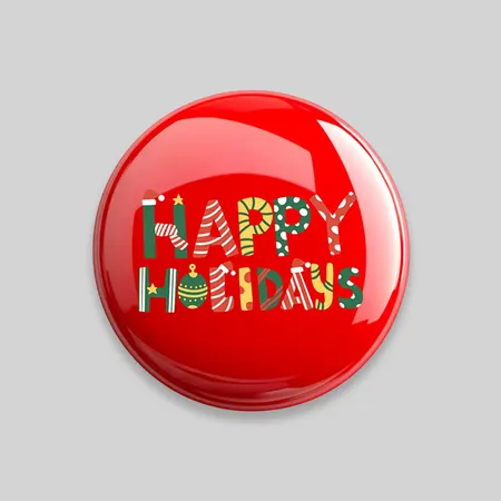 Holiday Buttons