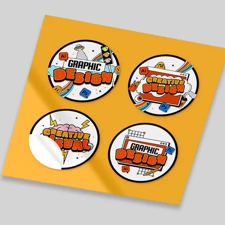 Custom Vinyl Sticker Sheets