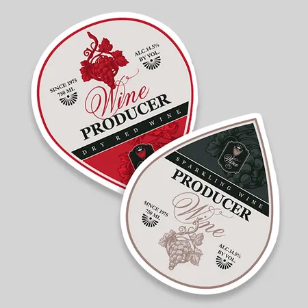 Custom Product Branding Stickers