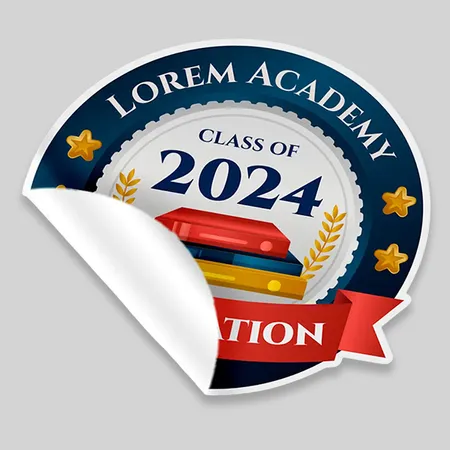 Custom Graduation Stickers
