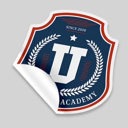 Custom College Stickers