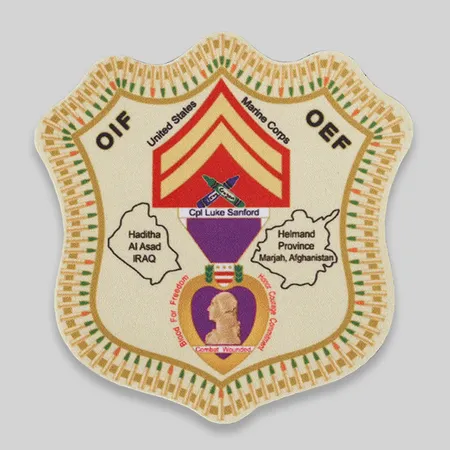 Custom Full Colored Printed Patches