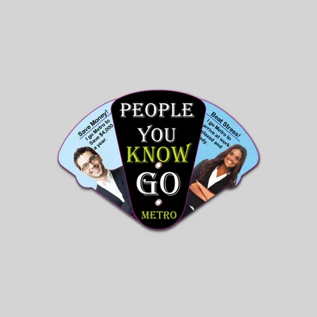 4 Part Expandable Cup Hand Fan