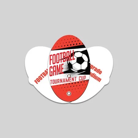 4 Part Expandable Oval Hand Fan