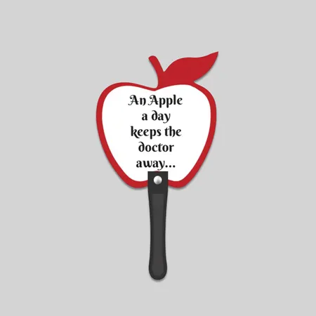 Apple Hand Fan