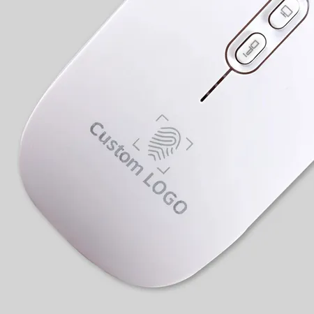 Custom Laser Curved Wireless Mouse