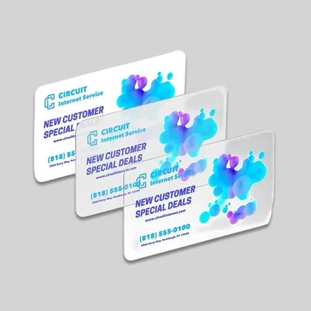 Custom Plastic Postcards