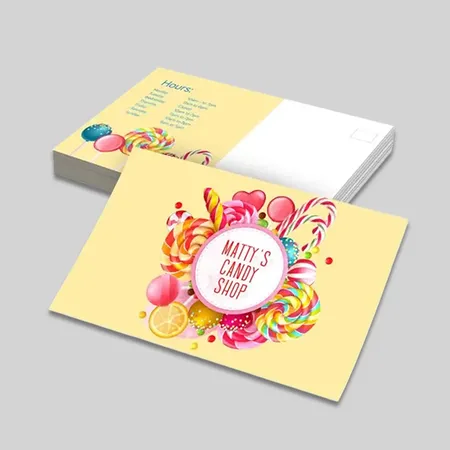 Custom Akuafoil Postcards