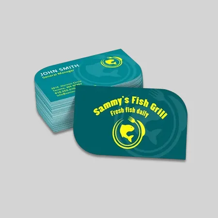 Custom Leaf Business Cards