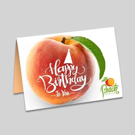 Custom 16PT C2S Suede Greeting Cards