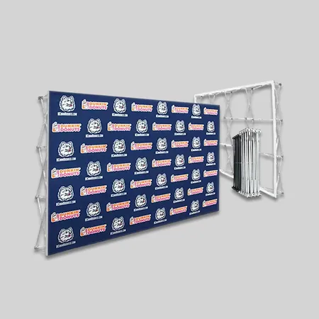 Custom Pop Up Straight Displays