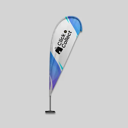 Custom Backpack Teardrop Flags