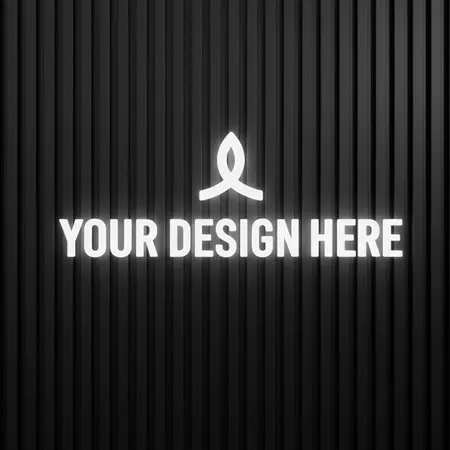 Front & Side lit Signs