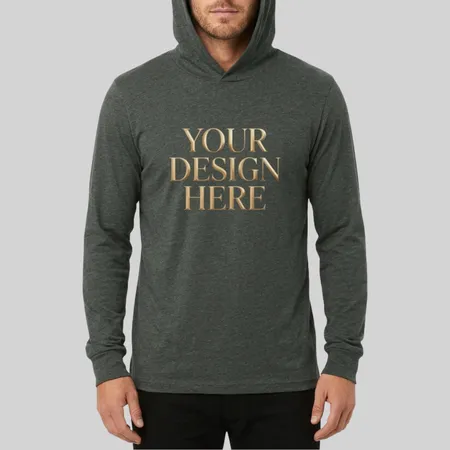 Bella + Canvas Unisex Jersey Long-Sleeve Hoodie