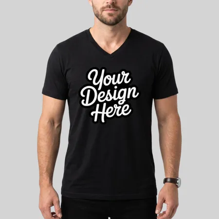 Bella + Canvas Unisex CVC Jersey V-Neck T-Shirt