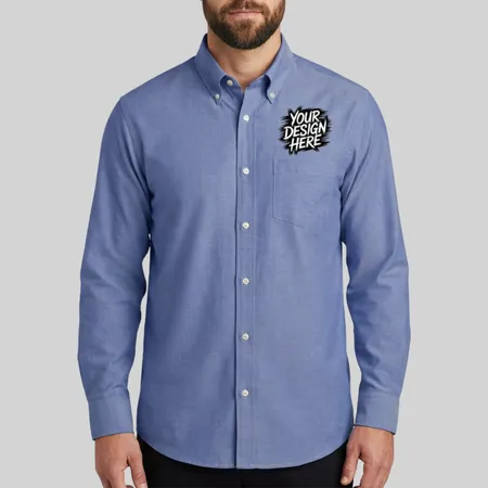 Brooks Brothers Wrinkle-Free Stretch Pinpoint Shirt