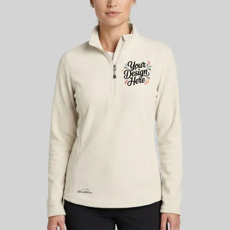 Eddie Bauer Women's 1/2-Zip Microfleece Jacket