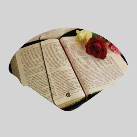Bible Inspirational Expandable Hand Fan