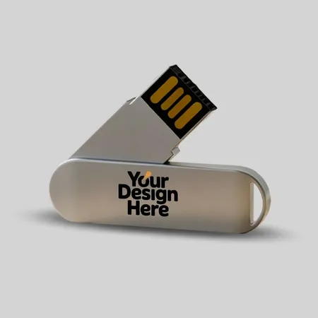 Custom Metal Swivel USB