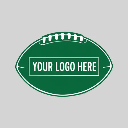 Football Car Sign Magnet
