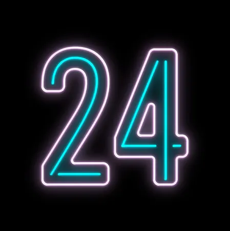 Custom Number Neon Signs