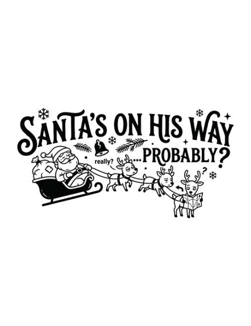 Santa's On His Way