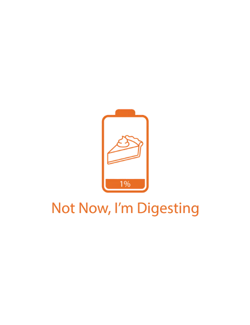 Not Now, I'm Digesting