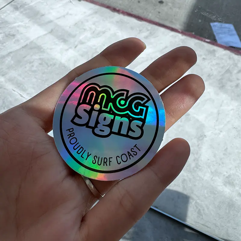 Custom Square Stickers customer photo 1