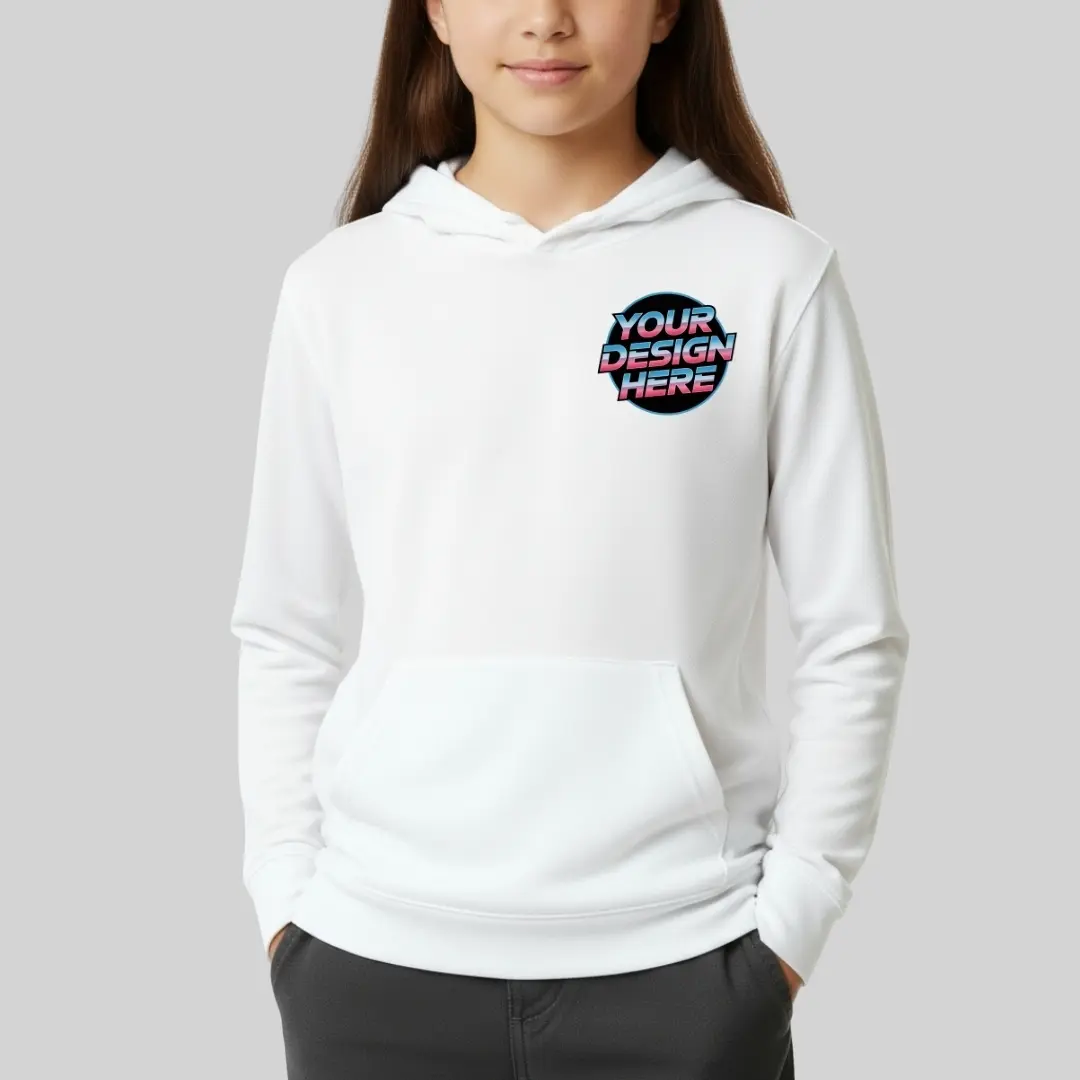 Jerzees Youth 8 oz. NuBlend Fleece Pullover Hooded Sweatshirt