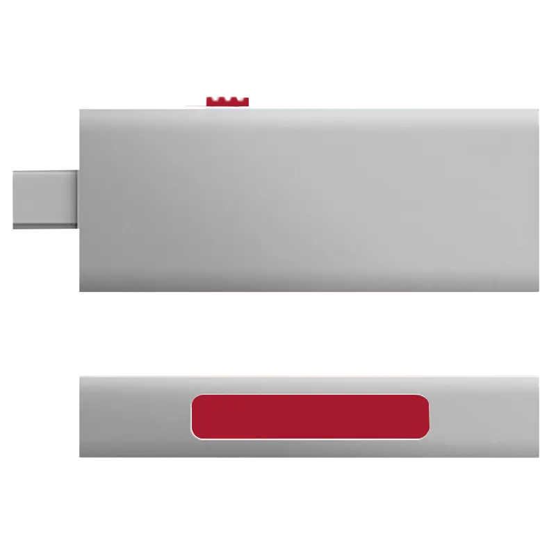 Silver &amp; Red