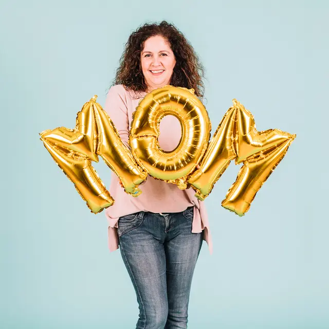 16" Letter Balloon view 6