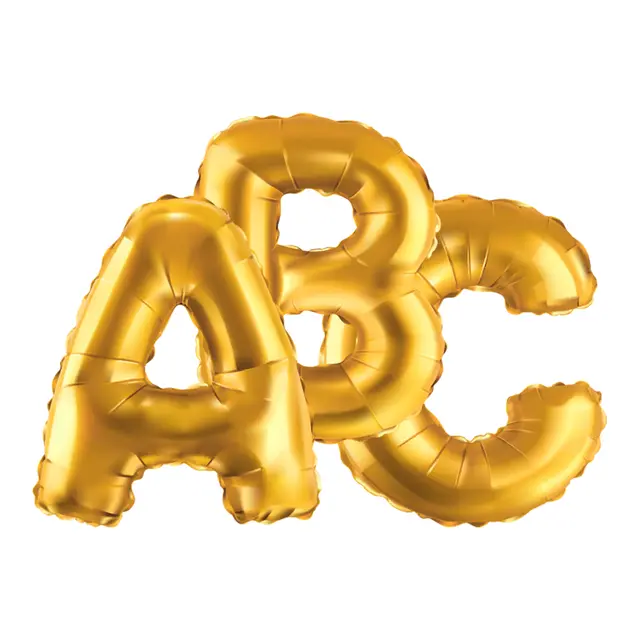 32" Letter Balloon view 3