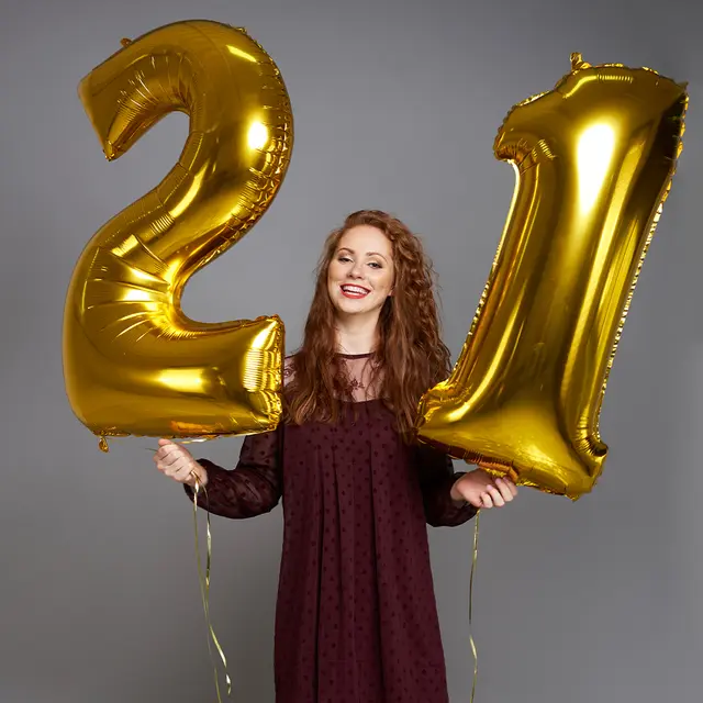 40" Number Balloon view 6