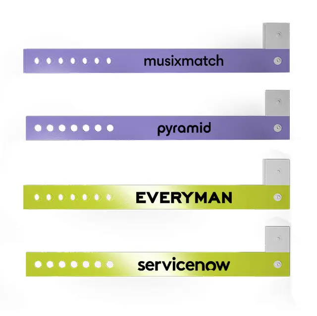 Custom Vinyl Wristbands view 3