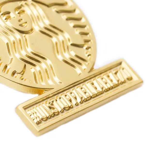 Die Struck Pins view 4