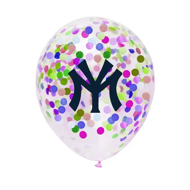 12" Confetti Latex Balloons view 3