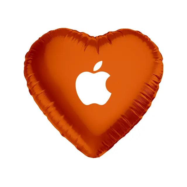 18" Heart Balloon view 2