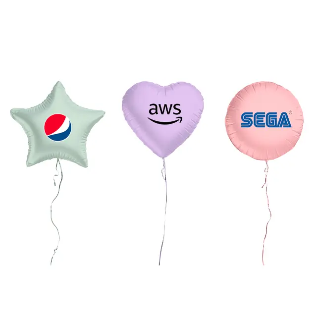 18" Heart Balloon view 18