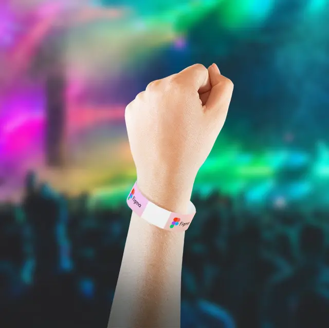 Custom Full Color Tyvek® Wristbands view 6